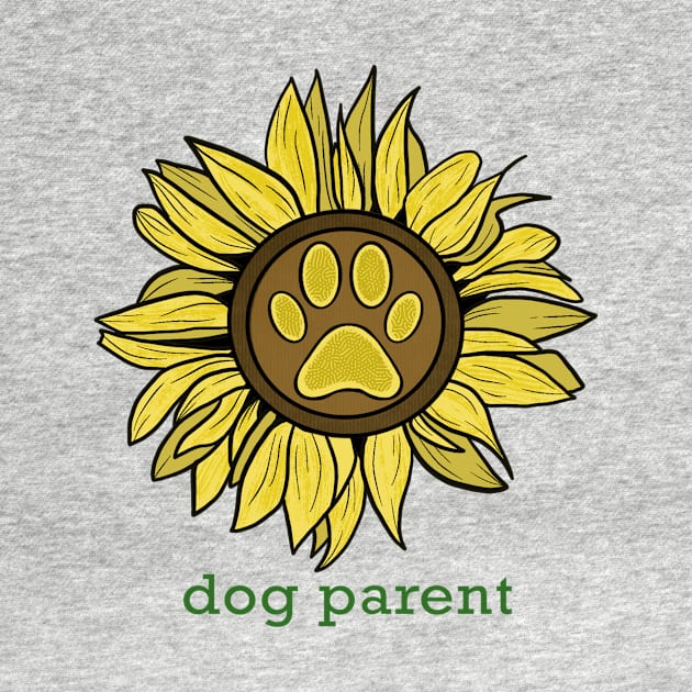 Dog Parent - Sunflower Design by Megan Makes